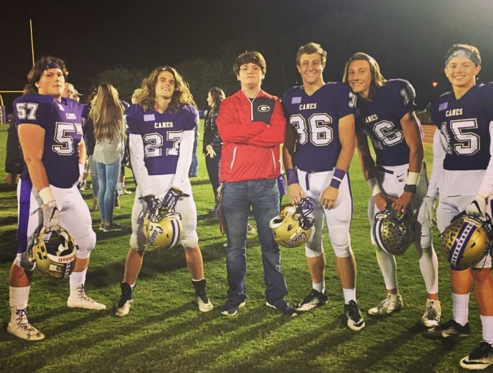 Trevor Lawrence and his buddies
